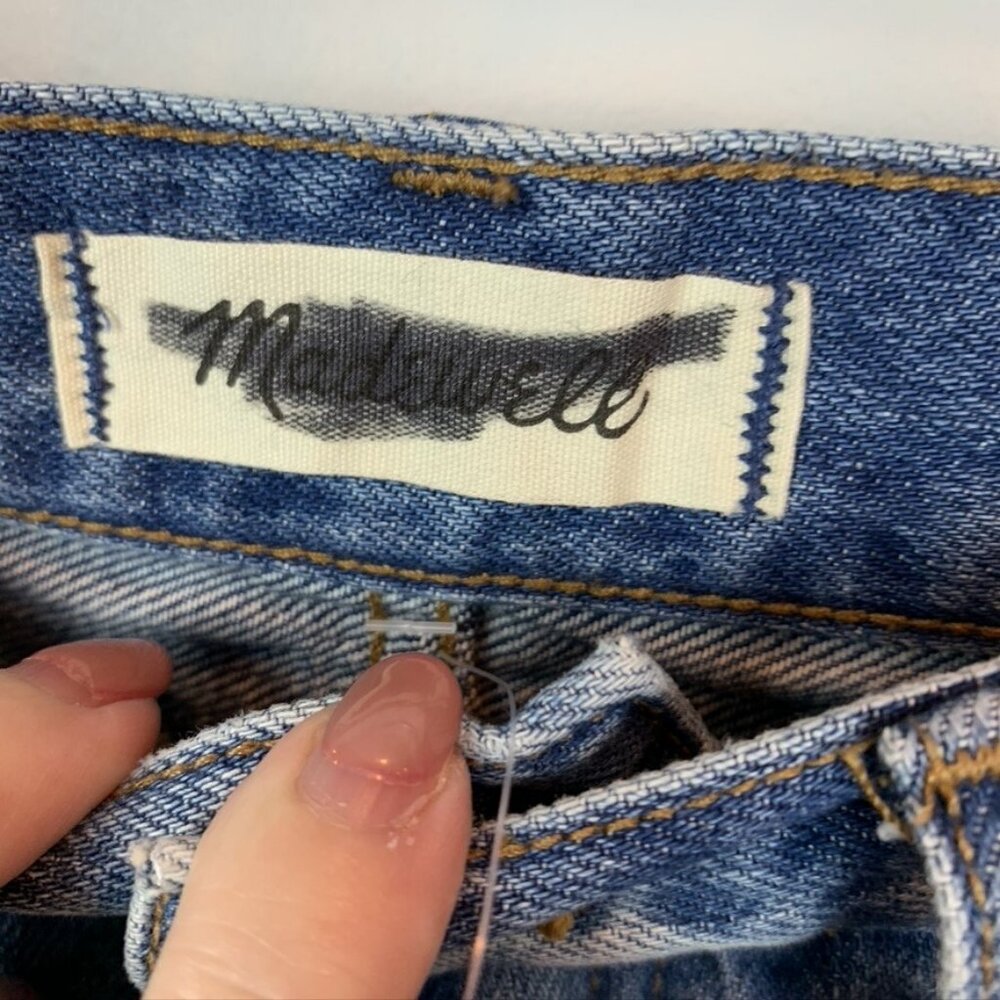 Madewell $118 The Dad Jean in Summerfield Wash Size 25 AJ217 - Picture 4 of 4